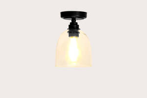 New Product: Fixed Arthur with 14cm Glass Cloche Shade