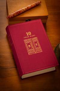 10 Year Diary - Red
