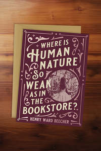 Greeting Cards: Human Nature Card