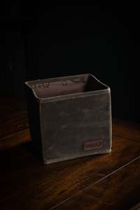 Pencil Cases: Canvas Cubby - Olive