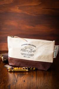 Fine Stationery: Engineer Pouch #03 - Chocolate
