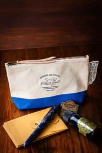 Fine Stationery: Engineer Pouch #02 - Marine Blue