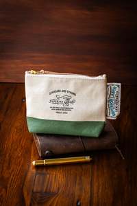 Fine Stationery: Engineer Pouch #01 - Moss Green