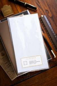 Sarica Studio: Clear Cover (Compatible with Traveler's Notebook)