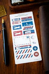 Sarica Studio: Airmail Ephemera Stickers