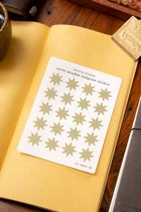Sarica Studio: Secret Meadow Octagram Stickers