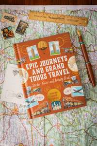 Arts Craft Entertainment: Epic Journeys and Grand Tours Sticker Book