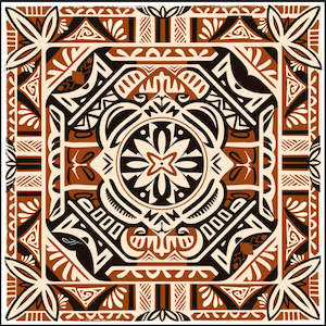 Polyswaddles: (RAROTONGA STOCK) PolySwaddle - Tapa