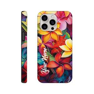 Tough case - Frangipani - PERSONALIZED