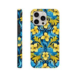 Tough case - Blue and Yellow Alamanda