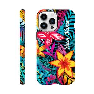 Tough case - Pasifika Carving - PERSONALIZED