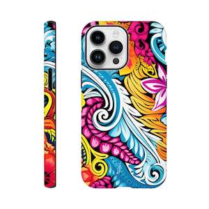 Phone Cases: Tough case - Pasifika Wave