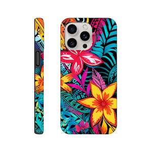 Phone Cases: Tough case - Pasifika Carving