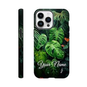 Tough case - Jungle Dew - PERSONALIZED