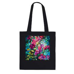 Premium Tote Bag - Mosaic Bougainvillea