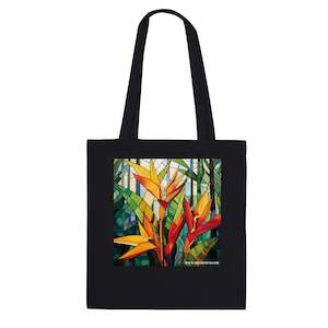 Premium Tote Bag - Mosaic Bird of Paradise
