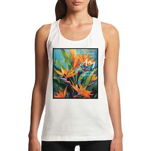 Performance Womens Tank Top - Looking Gooood - PERSONALIZED