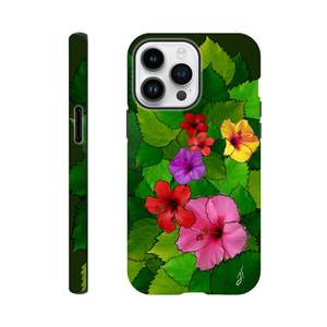 Phone Cases: Tough case - Hibiscus