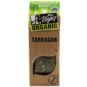 Herbs Spices: Mrs Rogers ECO Organic Tarragon 7g