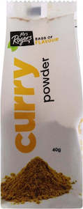 Herbs Spices: Mrs Rogers Bags Of Flavour Curry Powder 40g