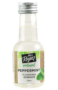 Mrs Rogers Natural Flavoured Essence Peppermint 38ml