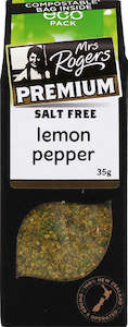 Mrs Rogers ECO Premium  Lemon Pepper Salt Free 35g