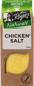 Flavoured Salt Pepper: Mrs Rogers ECO Naturals Chicken Salt 50g