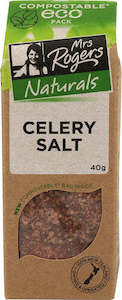 Flavoured Salt Pepper: Mrs Rogers ECO Naturals Celery Salt 40g