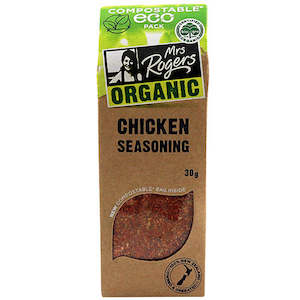 Spice Blends: Mrs Rogers ECO Organic Chicken Seasoning 30g