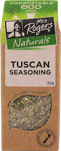 Seasonings: Mrs Rogers ECO Naturals Tuscan Seasoning 32g