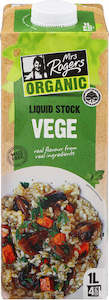 Mrs Rogers Organic Vege Liquid Stock 1l