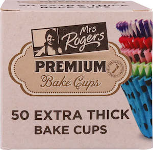 Mrs Rogers  Premium Bakecups  Extra Thick Regular 50