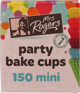 Cooking Baking Equipment: Mrs Rogers Mini Bake Cups 150