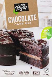 Chocolate Cocoa: Mrs Rogers Chocolate Cake Baking Mix 500g