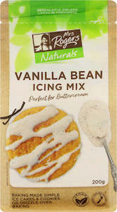 Mrs Rogers Naturals Vanilla Bean Icing Mix 200g