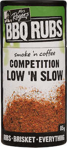 Mrs Rogers BBQ Rub Competition Low 'n' Slow Canister 85g