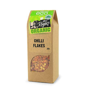 Mrs Rogers ECO Organic Chilli Flakes 20g
