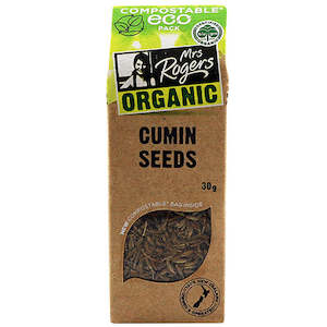 Mrs Rogers ECO Organic Cumin Seeds 30g