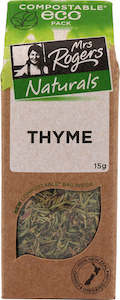Eco Naturals Herbs Spices: Mrs Rogers ECO Naturals Thyme 15g