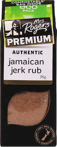 Eco Premium Herbs Spices: Mrs Rogers ECO Premium Jamaican Jerk Rub 35g