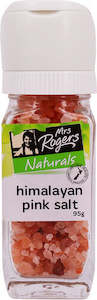 Mrs Rogers Naturals  Himalayan Pink Salt Grinder 95g