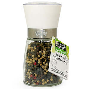 Mrs Rogers Naturals Medium Gourmet Peppercorns Grinder  80g