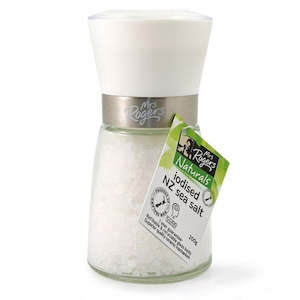 Mrs Rogers Naturals Medium Iodised Sea Salt Grinder  200g