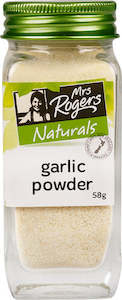 Mrs Rogers Naturals Garlic Powder Shaker 58g