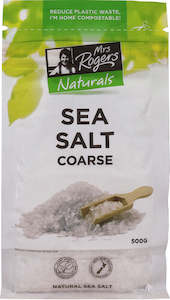 Mrs Rogers Sea Salt Coarse 500g Bag