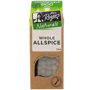 Mrs Rogers ECO Naturals Whole Allspice 20g