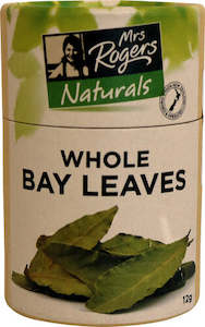 Mrs Rogers Naturals  Bay Leaves Canister 12g