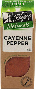 Cayenne Pepper: Mrs Rogers ECO Naturals Cayenne Pepper 30g