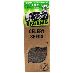 Celery Seeds: Mrs Rogers ECO Organic Celery Seeds 28g