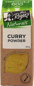 Curry Powder: Mrs Rogers ECO Naturals Curry Powder 40g